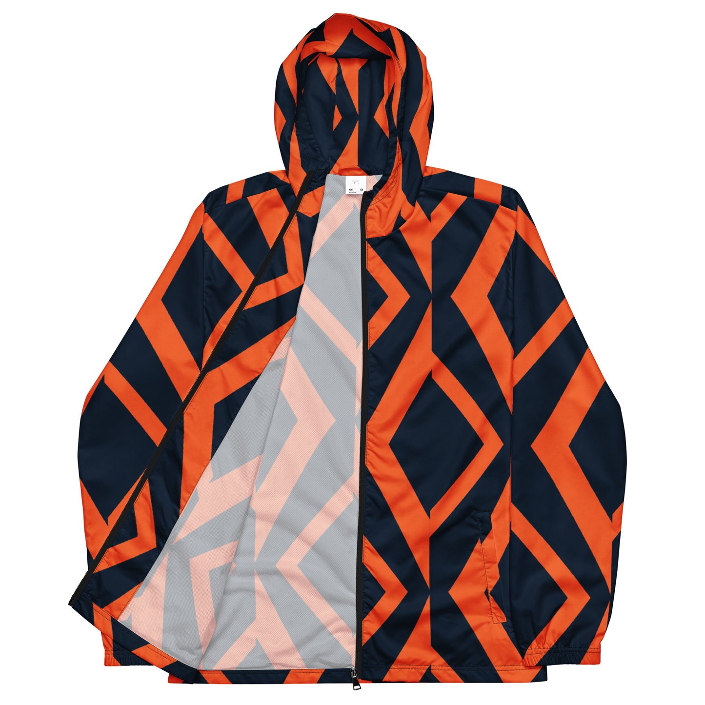 African Print 4 Men’s windbreaker