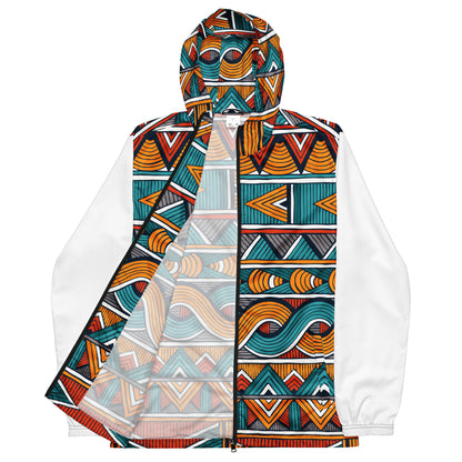 African Print Men’s windbreaker