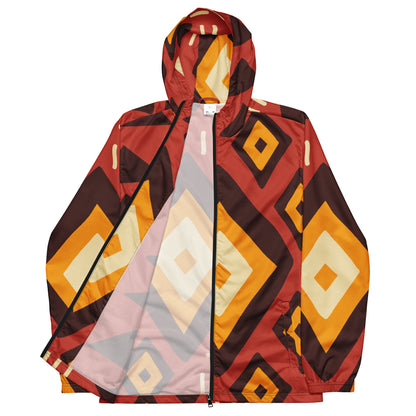 African Pattern 7 Men’s windbreaker