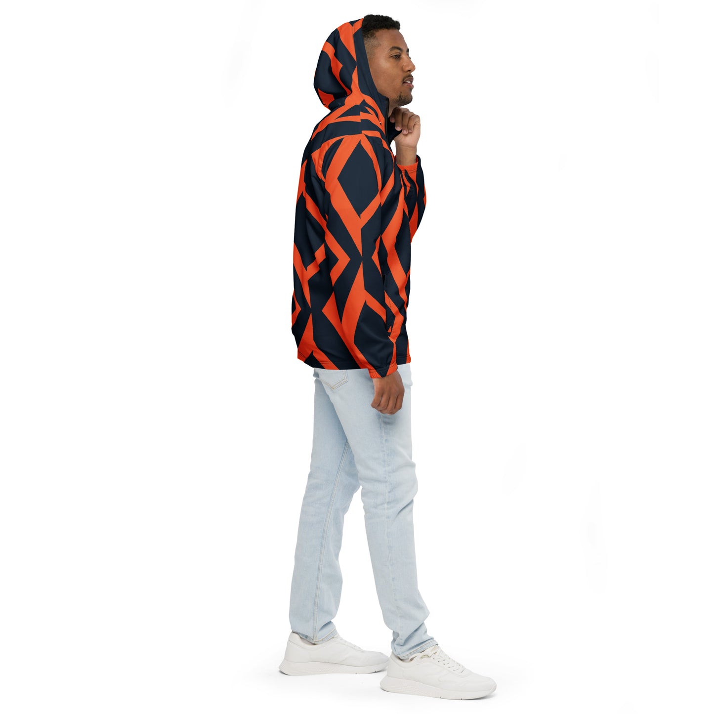 African Print 4 Men’s windbreaker