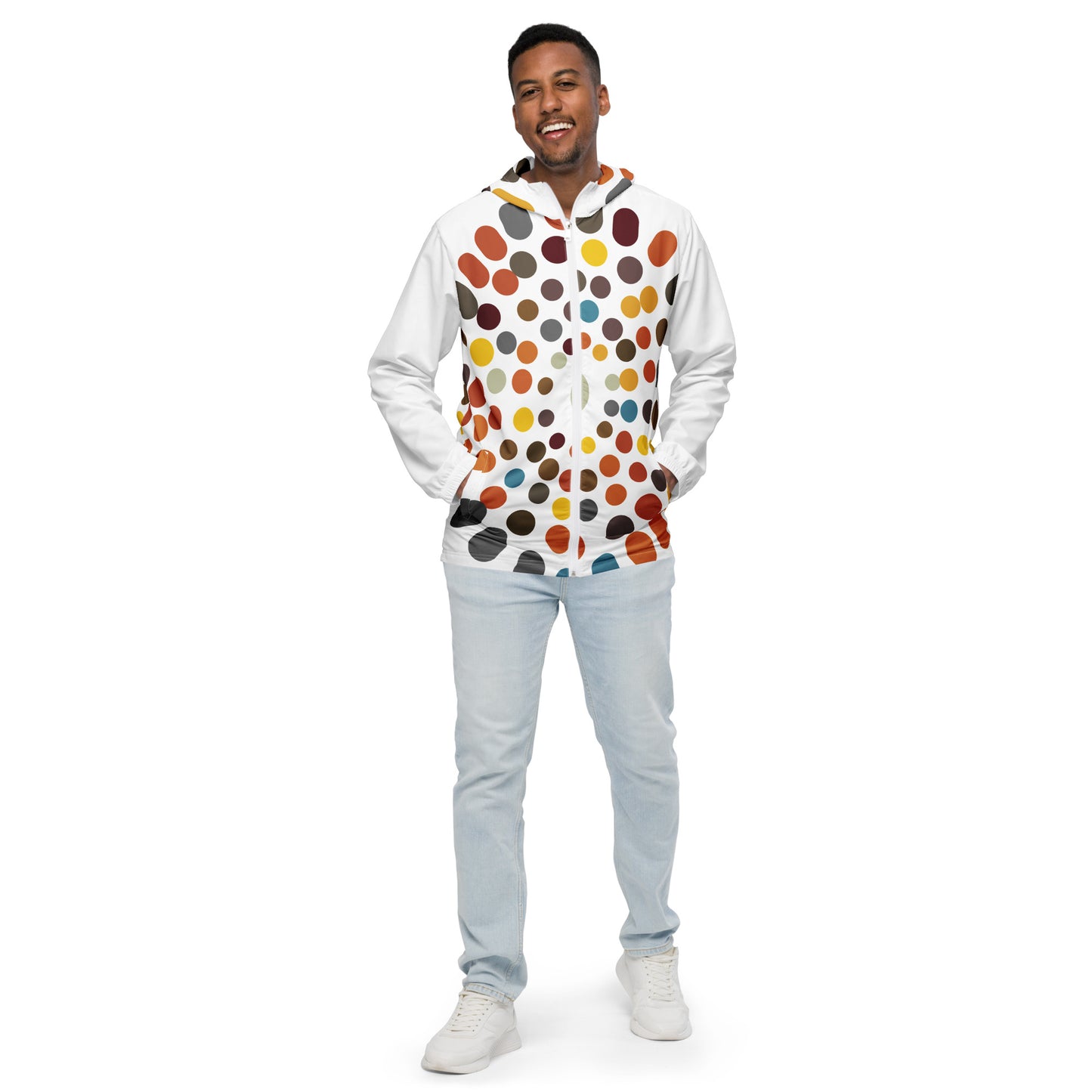 African Motif 2 Men’s windbreaker