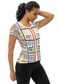 African pattern 2 Women's Athletic T-shirt