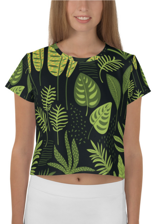 African motif 2 Crop Tee