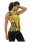 Nature motif 3 Women's Athletic T-shirt