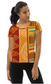 African pattern 4 Women's Athletic T-shirt