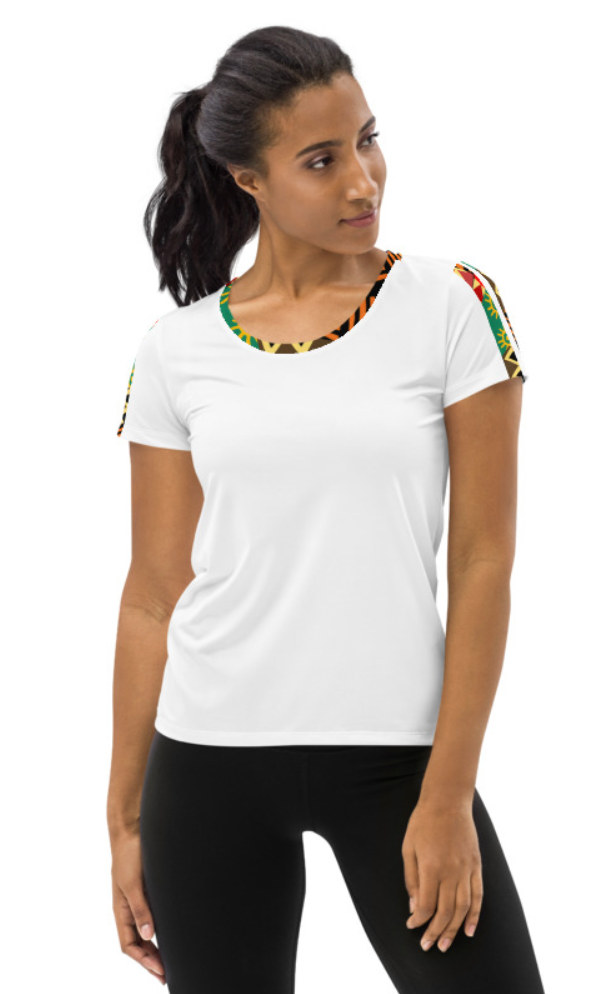 Women's White T Shirt | Women's Athletic T-Shirt | Xikhipa