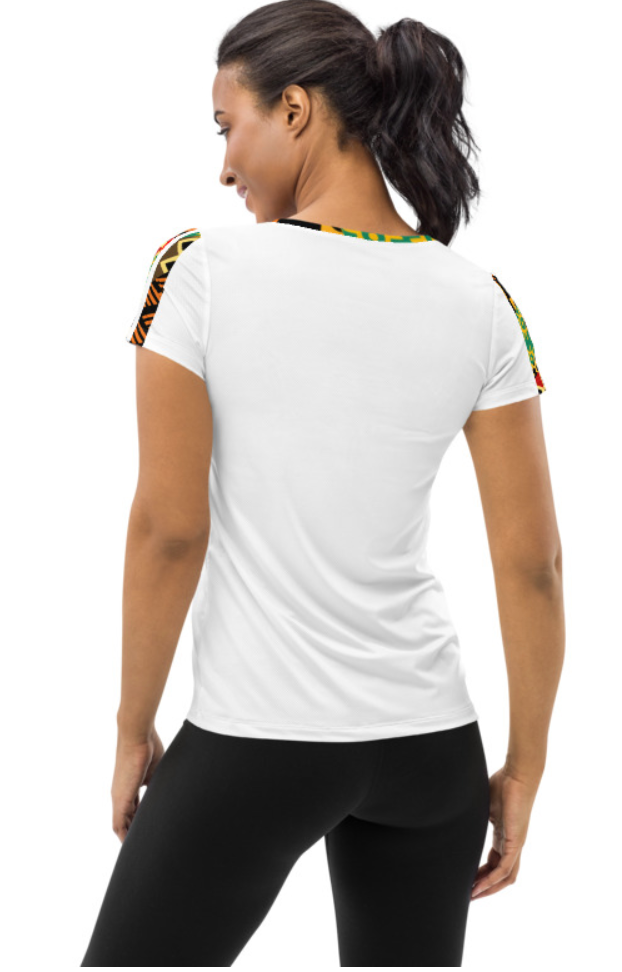 Women's White T Shirt | Women's Athletic T-Shirt | Xikhipa