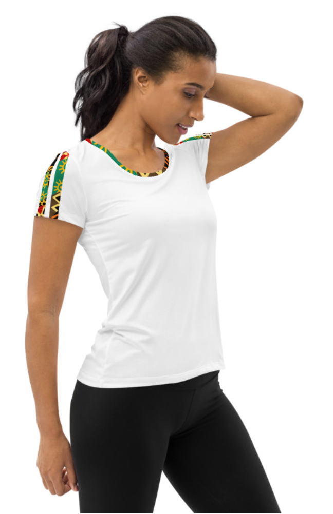 Women's White T Shirt | Women's Athletic T-Shirt | Xikhipa