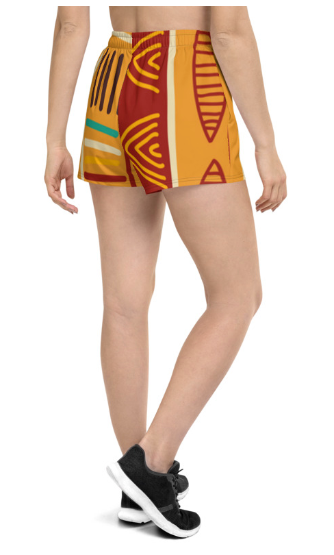 African pattern 4 Women's Shorts