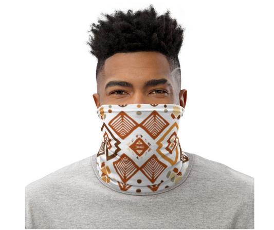 African pattern Neck Gaiter