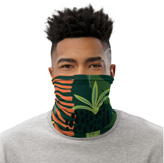 Nature motif Neck Gaiter