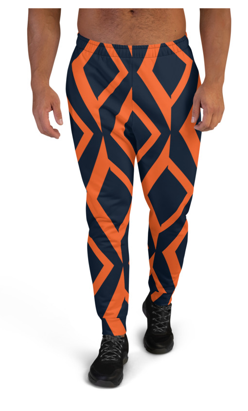 African Print 4 Men's Joggers