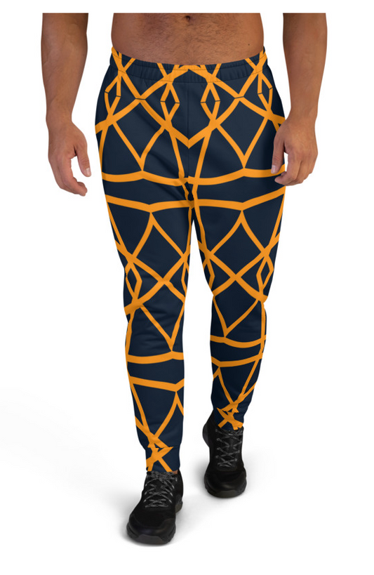 African Print 5 Men's Joggers