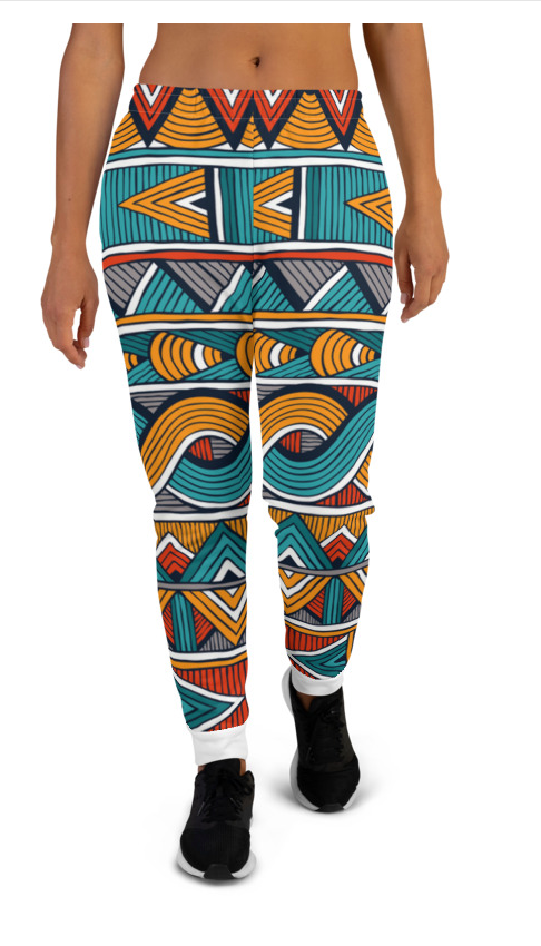 African Print Leggings