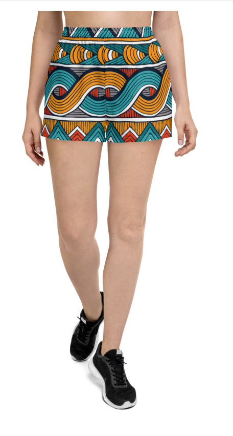 Women's African Print Shorts | African Print Shorts | Xikhipa