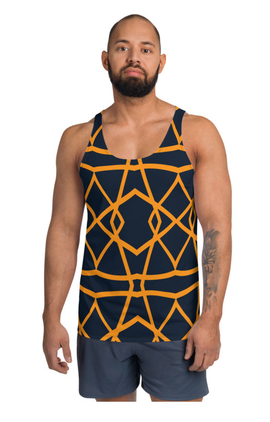 African Print 5 Unisex Tank Top