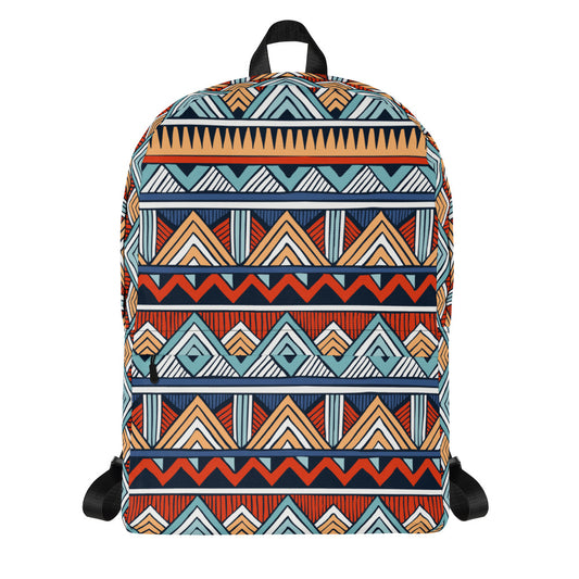 African Print Backpack | Medium Size Backpack | Xikhipa