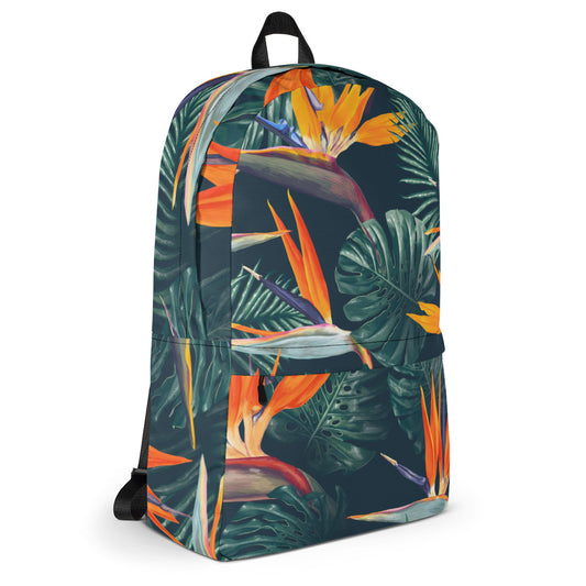 Nature motif 5 Backpack with Front Pocket