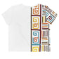 African pattern 2 Crop Tee