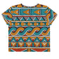 African Print Crop Tee