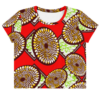 Capulana style 2 Crop Tee