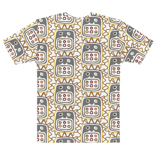 White African Mask pattern Men's t-shirt