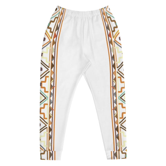 African pattern 8 Men's Joggers