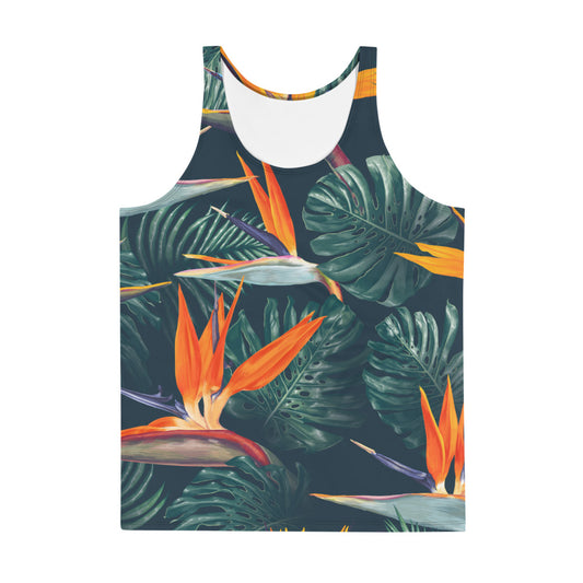 Nature motif 5 Unisex Tank Top