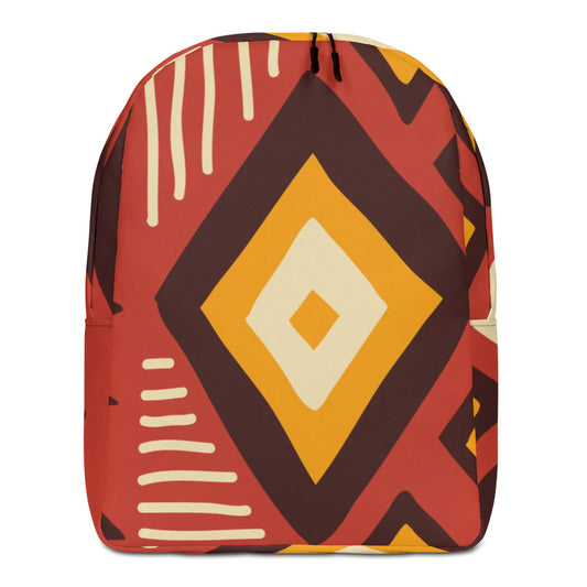 African pattern 7 Minimalist Backpack