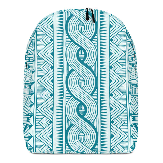 African Print 3 Minimalist Backpack