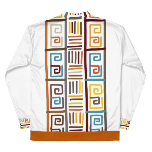 African pattern 2 Unisex Bomber Jacket