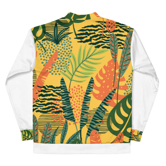 Nature motif 3 Unisex Bomber Jacket