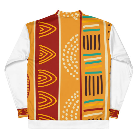 African pattern 4 Unisex Bomber Jacket