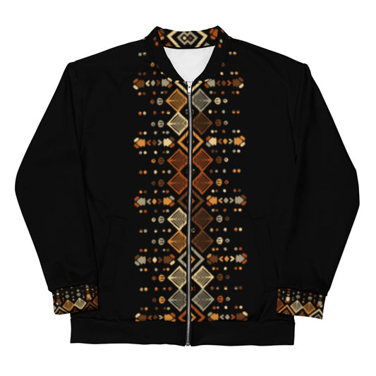 African pattern Unisex Bomber Jacket