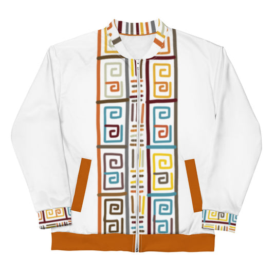 African pattern 2 Unisex Bomber Jacket