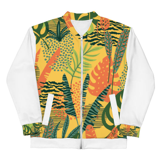 Nature motif 3 Unisex Bomber Jacket