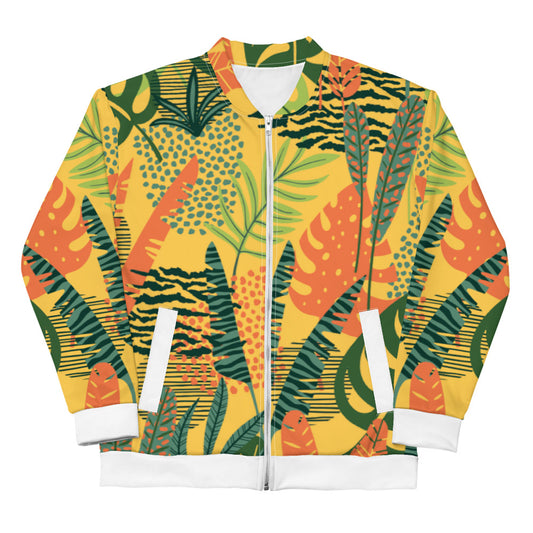 Nature motif 3 full Unisex Bomber Jacket