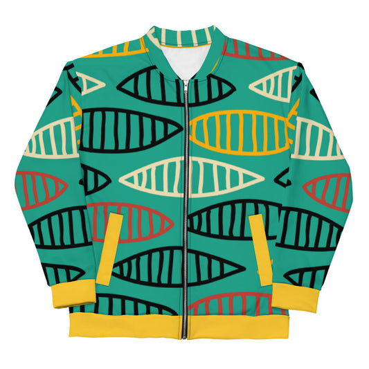 African pattern 6 Unisex Bomber Jacket