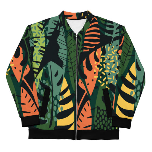 Nature motif 4 Unisex Bomber Jacket