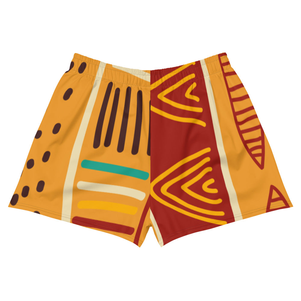 African pattern 4 Women's Shorts