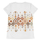 African pattern Women's Athletic T-shirt