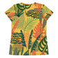 Nature motif 3 Women's Athletic T-shirt