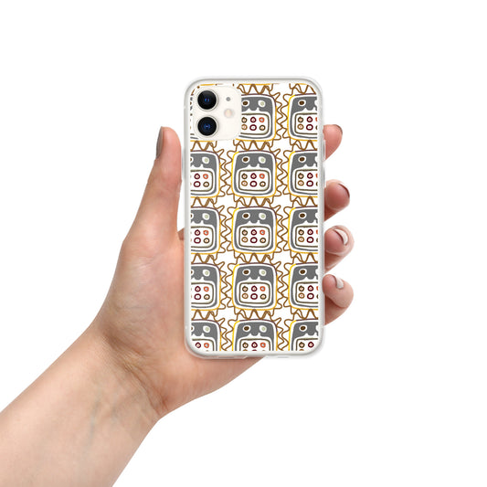 African Mask pattern iPhone Case