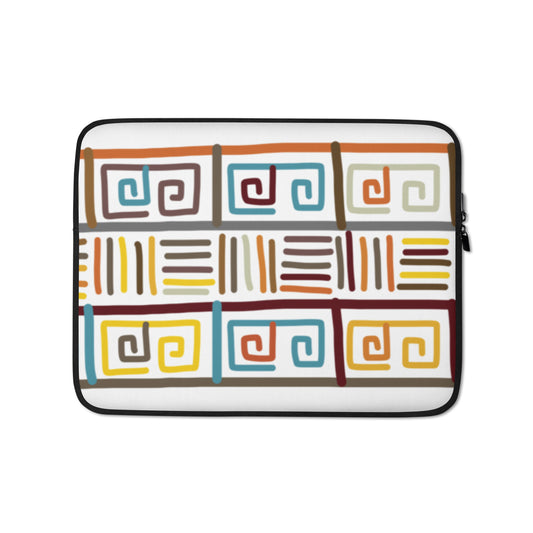 African pattern 2 Laptop Sleeve