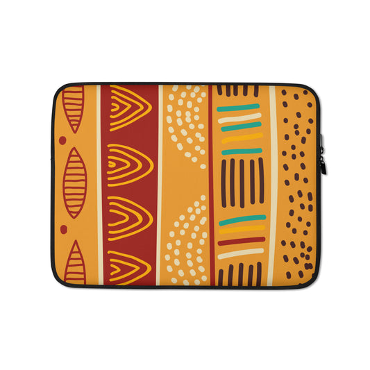 African pattern 4 Laptop Sleeve