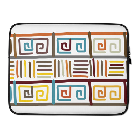 African pattern 2 Laptop Sleeve