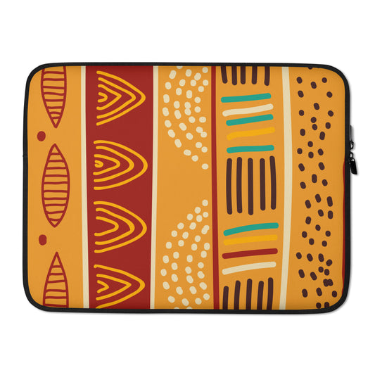 African pattern 4 Laptop Sleeve